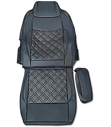 Amazon | いすゞ NEW ギガ シートカバー ダイヤカット ブラックキルト 