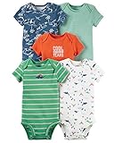 カーターズ Carter's ボディスーツ 半袖 5枚組 綿100% 5-Pack Original Bodysuits NB (50-55cm) [並行輸入品]