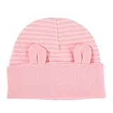 Domybest ベビー帽子 ニット帽子 子供 ハット 女の子 男の子 0-2歳 ウサギの形 かわいい 防風 防寒対策 快適柔らかく お祝い ギフト 七五三 幼稚園 誕生日 記念日