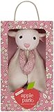 Apple Park Apple Park Organic Patterned Blankie - Lamby [並行輸入品]