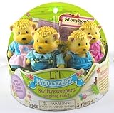 Li'l Woodzeez Swiftysweepers Hedgehog Family by Battat