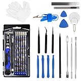 Onvian 精密ドライバーセット 79in1 56種ビット 静電気防止手袋付き 修理ツール 磁石付き工具 スマホ・メガネ・iphone・PC・デジカメ・家電　修理 分解 改造 清掃