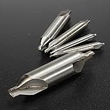 Beho-5個HSS 1 / 1.5 / 2.5 / 3.15 / 5mmドリル60度角度ビットホールカッター