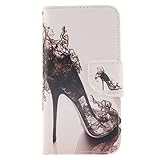 Samsung Galaxy S6 Edge ケース, UNEXTATI 手帳型ケース, Samsung Galaxy S6 Edge ケース カバー, 高品質 PUレザー 手帳型 ウォレット型 財布