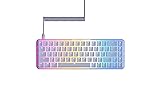 FnaticGear STREAK65 LP WHITE US テンキーレス US配列 68キー ゲーミングキーボード KB0006-005 KB738