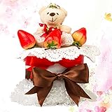 おむつケーキ・出産祝い・誕生日プレゼント・ギフト　いちごケーキミニ！