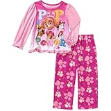 Paw Patrol Skye Toddler Girls 2 Piece長袖トップ&フリースパンツパンツ カラー: ピンク