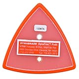 Dynabrade 57950 Non-Vacuum Dynafine Triangular Disc Pad, 2-7/8-Inch by 3-1/8-Inch [並行輸入品]