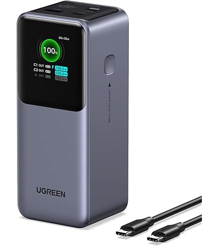 Amazon | FUSSOP モバイルバッテリー 大容量 40000mAh 140W急速