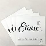 13013 ELIXIR / 013弦×4本 ギター用バラ弦/エリクサー/アンチラストプレーン / バラ弦4本セット