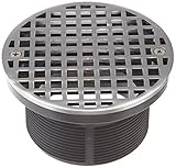 Jones Stephens D56216 3 1/2-Inch PVC Spud Polished Chrome Strainer [並行輸入品]