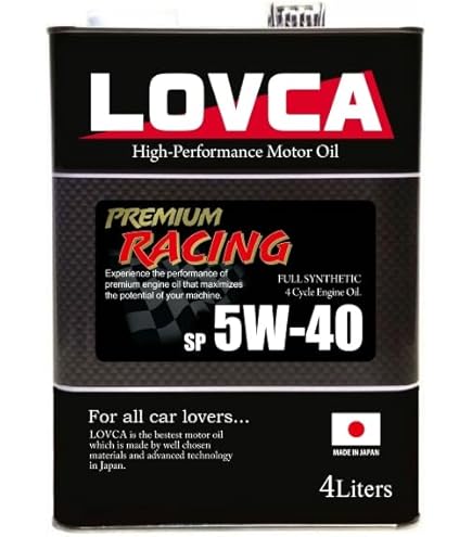 Amazon | LOVCA SPORT 5W-40 5L SP エンジンオイル LOVCAオイル