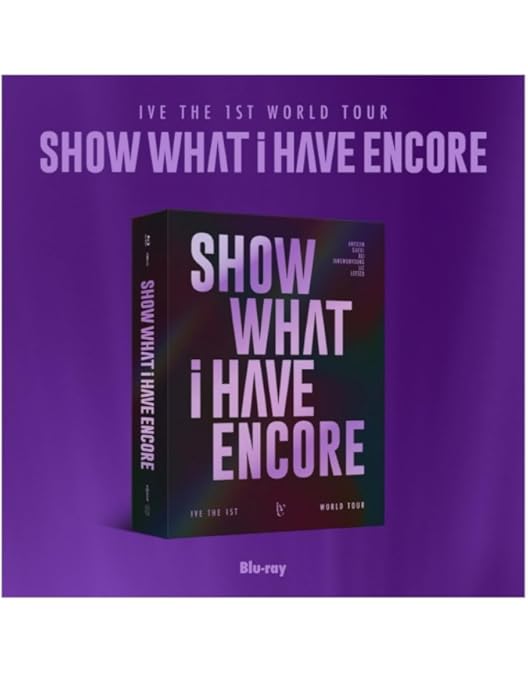 IVE ワールドツアー show what i have Blu-Ray IVE - [SHOW WHAT I HAVE] THE 1ST WORLD TOUR BLU-RAY