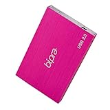 BIPRA 320Gb 320GB 2.5 USB 2.0 外付けポケット スリムハードドライブ スイートピンク Ntfs (320Gb)