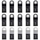 Sndy 15pcs 35 ミリメートルは、Multitool マスタボッシュ牧田を発振するためのブレードを見た