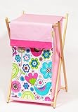 Bacati - Botanical Sanctuary Multicolor Pink Hamper
