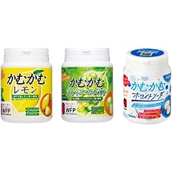 Amazon.co.jp: かむかむレモン ボトル 120g ×3個 : 食品・飲料・お酒