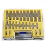 Agile-shop 150pcs Precision 0.4mm-3.2mm Micro Drill Bit Twist Set Mini HSS Drill + Case [並行輸入品]
