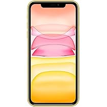 Apple iPhone 11, 64GB, Yellow - Fully Unlocked (Renewed) : Amazon 