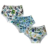 Potty Training Underwear Pants for Toddler / Bamboo Inner (Owl) by Ecoable