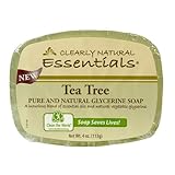Clearly Natural Glycerin Bar Soap - Tea Tree - 4 oz - 1279637