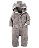 カーターズ Carter's フード付き カバーオール Hooded Sherpa Jumpsuit 12M (72-78cm) [並行輸入品]