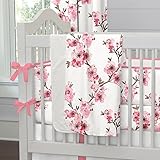 Carousel Designs Cherry Blossom Crib Blanket by Carousel Designs