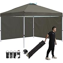 ToopTapu タープテント 組立と運び簡単 センターロック 8人用大型 ToopTapu タープテント 組立と運び簡単 センターロック 8人用