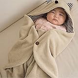 春秋冬 新生児 赤ちゃん おくるみ マイクロフリース ベビー ブランケット あったか タオルケット 出産祝い プレゼント