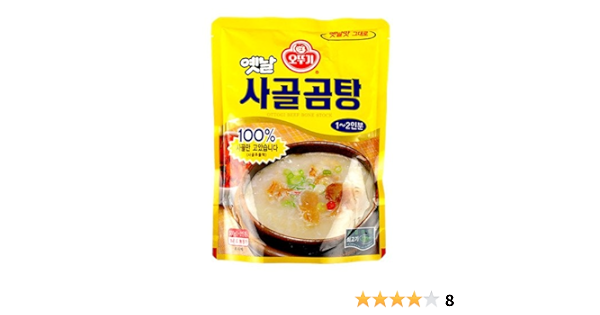 Amazon 韓国 レトルトスープ オットギ サゴルコムタンスープ 牛骨スープ 500g オットギ スープ 味噌汁 通販
