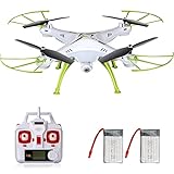 SYMA X5HW Wifi FPV （生中継 動画 リアルタイム） 2.0MP HD カメラ RC ドローン ラジコン クアッドコプター マルチコプター 付 360°外転 ヘッドレスモード ホバリング機能 [並行輸入品]