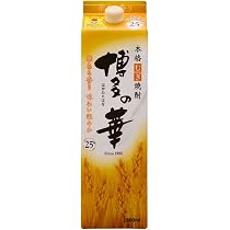 Amazon.co.jp: 福徳長 博多の華 麦 パック [ 焼酎 25度 福岡県 1800ml