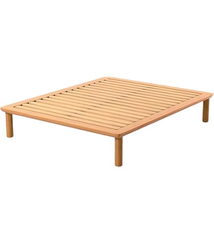 Amazon｜テンピュール(Tempur) 木製ベッド ブラウン クイーン 約W160