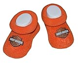 Harley-Davidson オレンジベビーブーティ 0～3か月