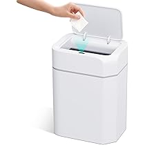 ゴミ箱 自動開閉式 蓋付き 防臭対策 スリム形状 12L Amazon｜ゴミ箱 自動開閉式 ふた付き 12リットル スリム