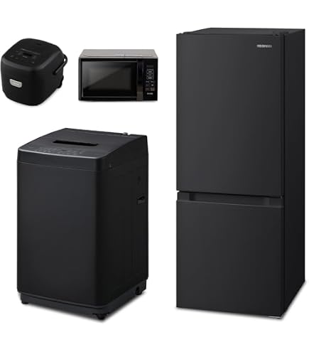 Amazon.co.jp: 【新生活家電4点セット】アイリスオーヤマ 家電セット