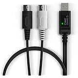 CME U2MIDI Pro - プロフェッショナル USB MIDI インターフェース - 6.5 フィートの 1-in-1-out MIDI-to-USB ケーブル - コンピューター/ラップトップ/PC から MIDI 楽器/デバイスへのプラグ