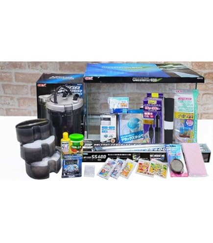 Amazon | ニッソー 水槽 スティングレー600 LED熱帯魚セット