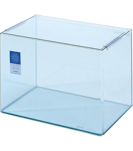 Amazon | 水槽 45cm ガラス水槽【45×30×45cm 56L】クリスティプレーン
