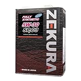 5W-30 SP C3、高性能コンプレックスエステル配合、日本製合成油ZEKURA SYN 5W-30 SP C3 4L