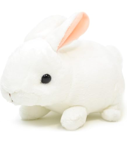 Amazon.co.jp: AQUA ぬいぐるみ ファーム もちもち うさぎ 大 ホワイト