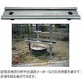 安全・サイン８　枡よけ養生プレート　足場用ジャッキ枡避けプレート　足場周辺部材　　2枚セットト