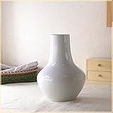 高級ホテルの大きな花瓶 廊下 エントランス 花器 花束 大型 バラの造花 シンプル 国産 美濃焼