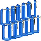 SUN UP 深型鋼製クランプ 12個入 (箱) 25x100mm