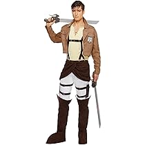 ニーマ 進撃の巨人 調査兵団ジャケット マント セット 進撃の巨人/調査兵団服（ジャケット・ベルト一式・腰布・マント