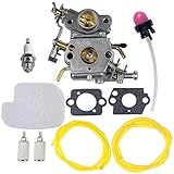 HIPA C1M-W26 キャブレター　付き　530057925エア　フィルター　燃料　ライン　フィルター　チューン　アップ　キット　は　プーラン（Poulan）P3314 P3416 P3816 P