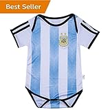 ArgentinaベビースーツホームNational Team Bodysuits 9 – 18ヶ月の幼児Onesizeブルー/ホワイト