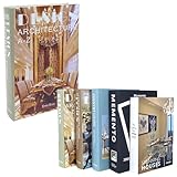 o-waki インテリアブック ダミーブック オブジェ 置物 ディスプレイ 撮影小道具 装飾 5冊セット (北欧風)