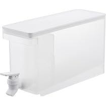 Amazon｜山崎実業(Yamazaki) 冷蔵庫 ドリンクサーバー 2.8L ホワイト