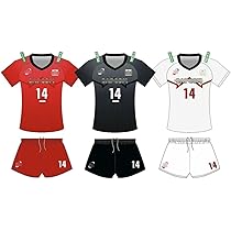 最終値下げ　14枚バレーボールユニフォーム　半袖 STD10_S_NV_06-thumb-560x740-